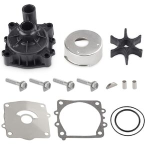 JDMON Compatible with Water Pump Impeller Kit with Housing YAMAHA Outboards V6 150 175 200 225 250 300 HP Replaces 61A-W0078-A2-00 61A-W0078-A3-00 Sierra 18-3396