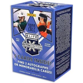 2022 Panini Baseball Elite Extra Edition Blaster Box