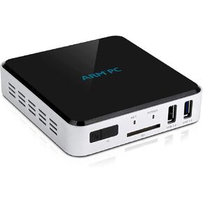 Genianech Android Smart Box,HDMI-in Digital Signage Media Player,Mini PC WiFi Bluetooth Media Player for Industrial/Commercial,APC390R