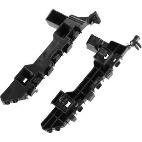 X AUTOHAUX Pair of Front Bumper Bracket Retainer Spacer Mounting Support Driver and Passenger Side 71193-TVA-A01 for Honda Accord 2018-2021 Plastic Black