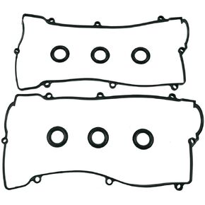 VS50641R Valve Cover Gasket Set Fit 2003 2004 2005 2006 2007 2008 2009 2010 for Hyundai Sonata Santa Fe Tiburon Tucson Kia Optima Sportage 2.7L V6 24V G6BA