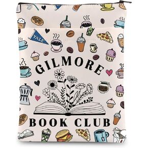 ENSIANTH Stars Hollow Inspired Book Sleeve Luke's Diner Merch Lorelai Rory Lover Gift Dragonfly Inn Gift TV Show Fans Gift (G More BS)