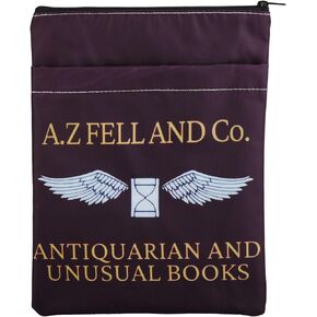 A.Z. Fell and Co Antiquarian and Unusual Books Book Sleeve TV Show Inspired Gifts Crowley Snake Gifts Fandom Lovers Book Cover (A.Z. TG)