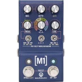 Walrus Audio MAKO Series M1 High Fidelity Modulation Machine, Blue (900-1063)