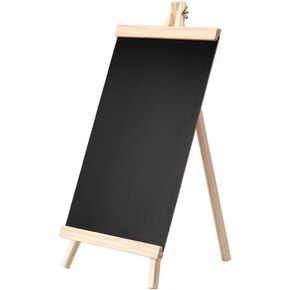 STOBOK Chalk Board Sign Board Small Chalk Boards with Stand Tabletop Chalk Boards Menu Board Wooden Chalkboard Sign Message Chalk Board Sign for Weddings Restaurants Chalkboard Signs