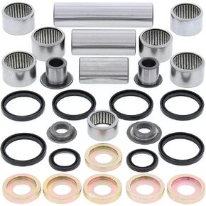 All Balls Racing 27-1137 Shock Swing Arm Linkage Bearing Seal Kit Compatible with/Replacement for Kawasaki KLX450R KX250F