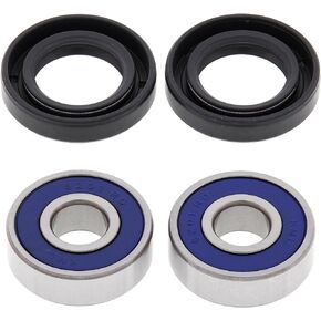 All Balls Racing 25-1172 Front Wheel Bearing Kit Compatible with/Replacement for Suzuki RM 80 1990-2001, RM85 2017