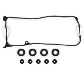 VS50606R Valve Cover Gasket Kit Compatible with Civic 1.7L 2001 2002 2003 2004 2005 EX HX GX DX LX D17A7 D17A2 D17A6 1.7L SOHC V-TEC Engine,036-1599,VS50384,VC4034