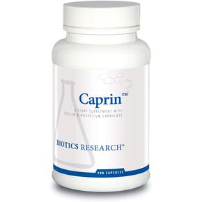 Biotics Research Caprin Caprylic Acid 1200 Milligram Serving. Gastrointestinal Support, Calcium, Magnesium Added, Aids in Gut Microbial Balance 100 Caps