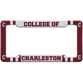 College of Charleston Primary Logo License Plate Tag Frame