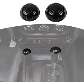 RT-TCZ for Wrangler JK Gear Shift Knob Trim Cover for Jeep Wrangler JK JKU 2011-2017 Baby Blue Interior Accessories 2pcs