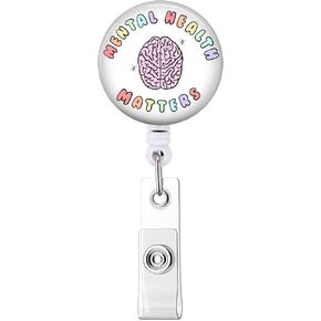 Nurse Badge Reels Retractable with Alligator Clip Name ID Card Badge Holder Reel - The Office