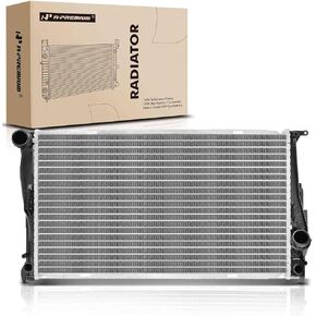 A-Premium Engine Coolant Radiator Assembly Compatible with BMW 135i 2008-2013, 135is 2013, 335i 2007-2011, X1 2013-2015, Z4 2012-2016, Replace# 8012941, 17117547059