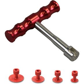 T-Puller Glue Tab PDR Tension Puller Dent Removal Tool and 4 Glue Tabs Q-12 DentMagicTools.com