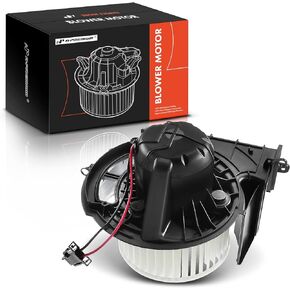 مجموعة محرك منفاخ سخان HVAC A-Premium متوافقة مع سيارات BMW - X5 2007-2013، X6 2008-2014، 3.0L 4.4L 4.8L - الجانب الأمامي، استبدال # 64119245849