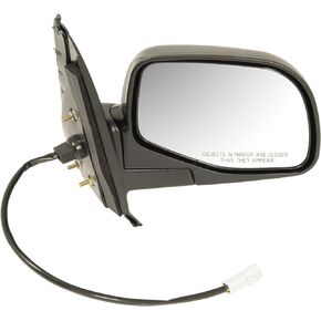 Dorman 955-271 Driver Side Power Door Mirror - Folding Compatible with Select Ford / Mercury Models, Black