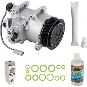 AC Compressor & A/C Kit For Subaru Outback & Legacy 2013 2014 2015 2016 - Includes Drier, Expansion Valve, Oil & O-Rings - BuyAutoParts 60-85707RK New