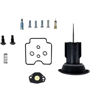Carburetor Rebuild Kit for Yamaha Big Bear 400 Grizzly 400 Kodiak 400 YFM400 Bruin 350 Grizzly 350 Wolverine 350 YFM350 Grizzly 450 Kodiak 450 Wolverine 450 YFM450 Carb Diaphragm