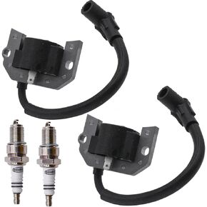 2Pcs 21171-7034 Ignition Coil Replacement for Kawasaki FH381V FH480V FH541V 21171-7001 21171-7007 21171-7006 21171-7013 4 Stroke Engine For John Deere AM133525 MIA11064