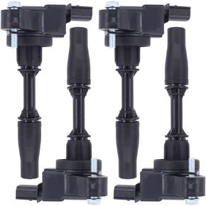 NewYall Pack of 4 Ignition Coils
