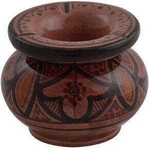 Ceramic Ashtrays Hand Made Moroccan smokless Ceramic Medium