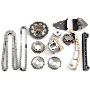 OCPTY Timing Chain Kit for 1999-2003 for Chevy Tracker 2.0L 2002-2003 for Suzuki Aerio 2.0L 2004-2007 for Suzuki Aerio 2.3L 2007-2009 for Suzuki SX4 2.0L 1999-2003 for Suzuki Vitara 2.0L
