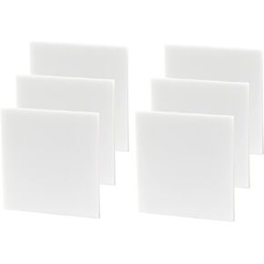300Pcs Transparent Sticky Notes Clear Sticky Notes Waterproof self-Adhesive Translucent Sticky Notes