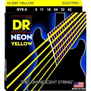 DR Strings HI-DEF NEON Electric Guitar Strings (NYE-9)