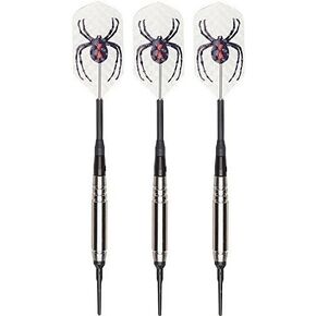 Silver Widow Soft Tip Tungsten Darts Smooth Barrel 20 Gram