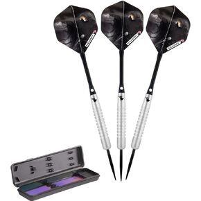 Elkadart Wizard 80% Tungsten Steel Tip Darts with Storage/Travel Case