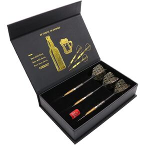 CUESOUL Cocktail/COLA Beer/Draft Beer with Oil Paint Finished-21g/22g/23g Steel Tip 90% Tungsten Dart Set