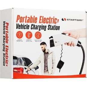 Duosida Charger Level 2 Level 1 EV Cable (16A, 25FT) Portable EVSE Home Electric Vehicle Charging Station (NEMA6-20 with Adapter for NEMA5-15) 110-240 Volts in Saudi Arabia