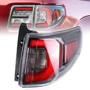 Tail Lights Compatible with GMC Acadia 2013-2016 Acadia Limited 2017 Rear LED Taillights Assembly Left Driver Side Tail Lamp Replace 84051375-PFM.Not Include Bulb