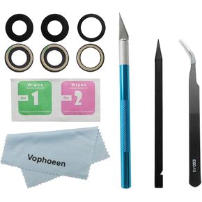 3pcs OEM Original Rear Back Camera Glass Lens Replacement for iPhone 12 pro with Preinstalled Adhesive and Repair Toolkit Replacement in Kuwait