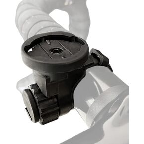 Bicycle Computer Mount Compatible with Garmin Edge/Magic Shine/G+/G GPS Out-Front Strap Mounting Bracket Adapter for Bike Headlight/Go Pro Use for Various Stem Handlebars
