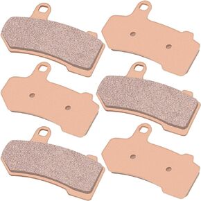 Front & Rear Brake Pads for Harley FLHTCU Ultra Classic Electra Glide VRSCDX Night Rod 2008-2020, FLHR Road King FLHX Street Glide 2008-2022
