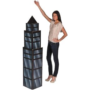 Fun Express - Skyscraper Standup 2 - Party Decor - Large Decor - Floor Stand Ups - 1 Piece in Saudi Arabia