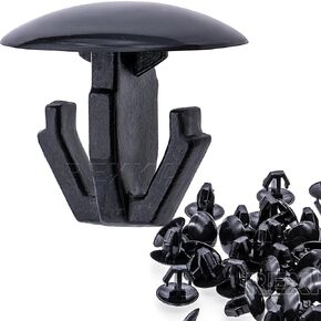 Rexka 30pcs Hood Trunk Moulding Retaining Clip for Honda Acura 91518-SM4-003 Accord CR-V Civic Crosstour Element Fit Insight Pilot Ridgeline ILX Integra NSX RL RSX TL Hood Seal Clip Front Seal Clips