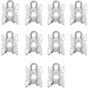 DSparts 10 Pcs Window Regulator Sliding Pivot Clips Fit for BMW E32 E34 E36 318 323 325 Z3 Z4 51321938884
