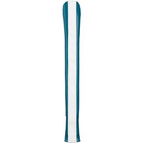 New Blue and White Stripes Leather Alignment Stick Cover Holder Case
