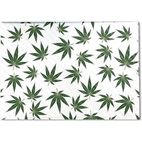 Carbon Fiber Gaming Skin Compatible with HP Envy x360 16" (2023) - Pot Leaves Green - Premium 3M Vinyl Protective Wrap Decal Cover - Easy to Apply | Crafted in The USA by MightySkins