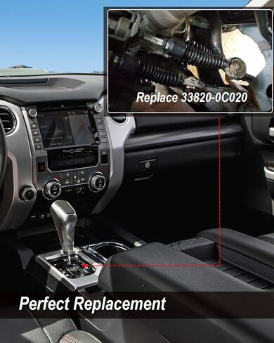 كابل ناقل الحركة الأوتوماتيكي مناسب لسيارة Toyota Tundra 4.7L V8 2000-2004، استبدال كابل التحكم في ذراع التحكم في ناقل الحركة 33820-0C020 338200C020 in Kuwait