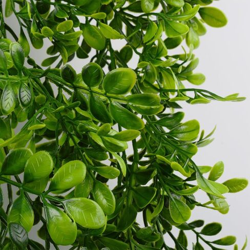 نباتات صناعية معلقة من SzJias، نباتات صناعية معلقة، نباتات خضراء، نباتات بلاستيكية مقاومة للأشعة فوق البنفسجية في الهواء الطلق (قطعتان) in Kuwait