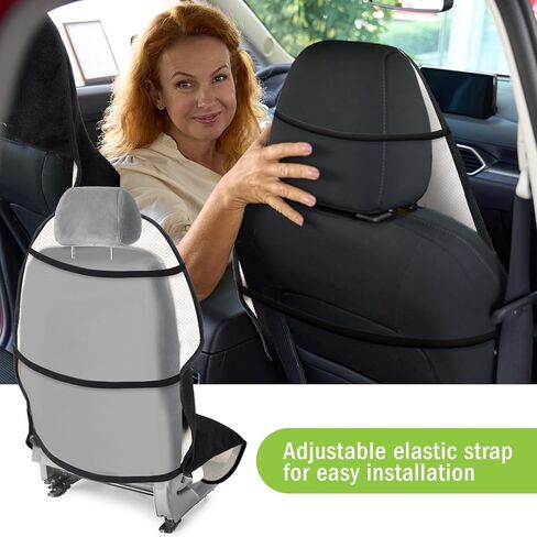 قطعتان من غطاء مقعد السيارة المقاوم للماء من قماش تيري، واقي منشفة مقعد السيارة، أغطية مقاعد أمامية غير قابلة للانزلاق للسيارات والشاحنات وسيارات الدفع الرباعي والجري واللياقة البدنية والسباحة والرياضات المائية، أسود، 55 × 29.5 بوصة in Kuwait