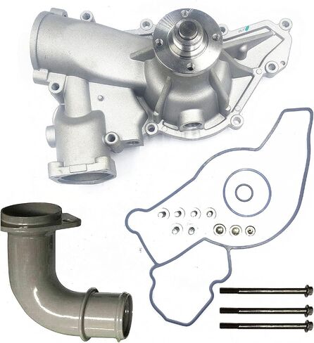 01014 مضخة مياه لمحرك Ford PowerStroke [7.3L ديزل]، 1996-1997 F250/F350، 1999-2003 F250-550 شاحنات بيك أب كاملة الحجم من سلسلة F Super Duty، شاحنات صغيرة كاملة الحجم من السلسلة E، رحلة 2000-2003 in Saudi Arabia