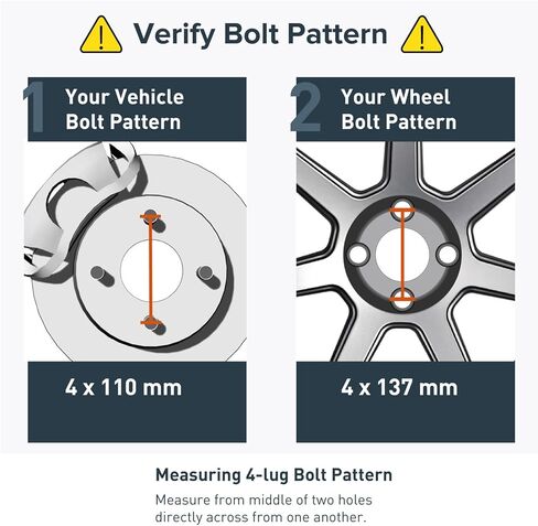 4 قطع 1 بوصة (25 مم) فواصل محولات العجلات 4x110 إلى 4x137 (نمط مسمار متغير) مع صواميل مسامير 10x1.25 (10 مم) متوافقة مع Honda Arctic Cat Yamaha سوزوكي ATV UTV in Kuwait