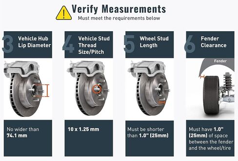 4 قطع 1 بوصة (25 مم) فواصل محولات العجلات 4x110 إلى 4x137 (نمط مسمار متغير) مع صواميل مسامير 10x1.25 (10 مم) متوافقة مع Honda Arctic Cat Yamaha سوزوكي ATV UTV in Kuwait