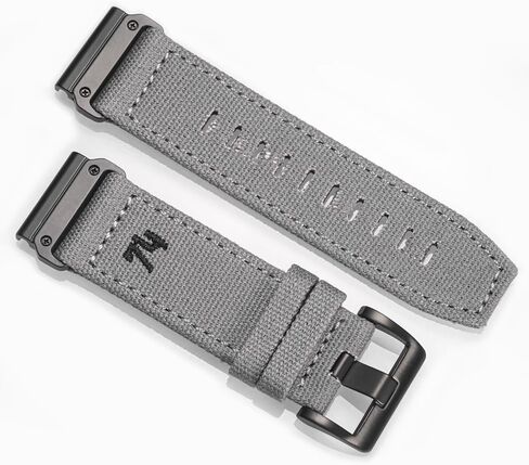متوافق مع Garmin، حزام رياضي من القماش لساعة fēnix/Forerunner/Approach/MARQ/Quatix/Instinct/D2/Tactix، سوار بديل متين للرجال in Kuwait
