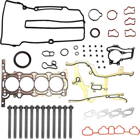 Cylinder Engine Full Head Gasket Set with Head Bolt Kit for Chevrolet Trax/Sonic/Cruze/Cruze Limited 2011-2016, for Buick Encore 2013-2016 1.4L Turbo OE#HSCV001, HS54898, HS31411, HS26540PT-1 in Kuwait