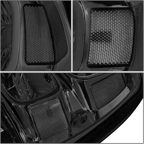 DNA MOTORING HL-OH-FSD05-CH-CL1 Chrome Housing Headlights Compatible with 05-07 F250 F350 F450 F550 SD in Saudi Arabia